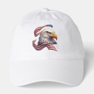 American Flag Eagle Gift for Men and Women Hat