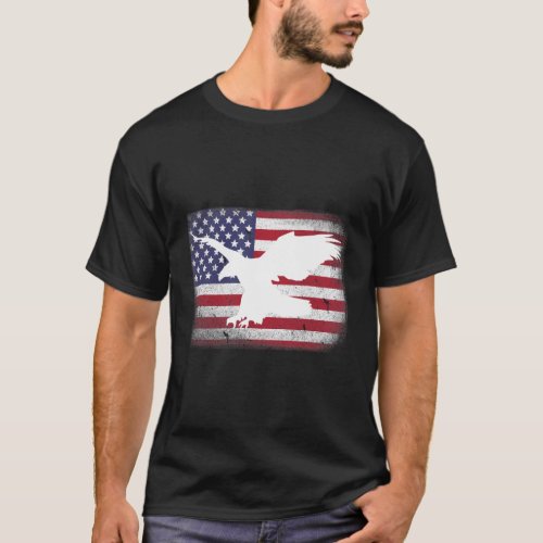 American Flag Eagle Usa 4Th Of July Patriotic T_Shirt
