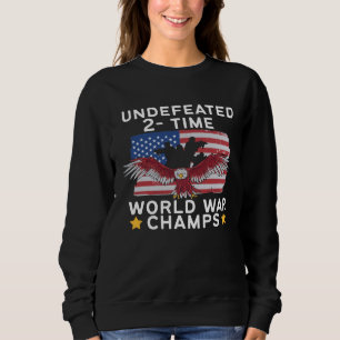American Flag Eagle World Champs Sweatshirt