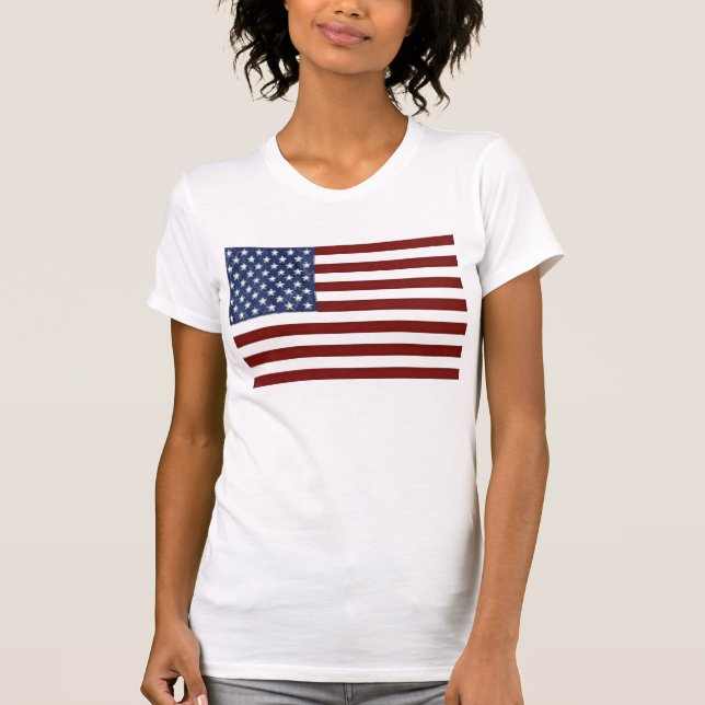 American flag Election t-Shirt (Front)