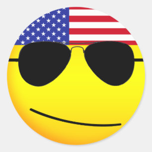 American Flag Emoji Stickers