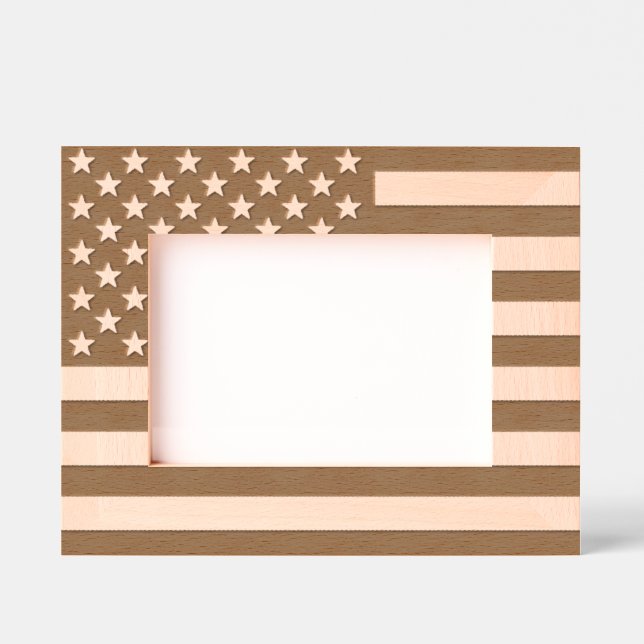American flag engraved frames (Front)