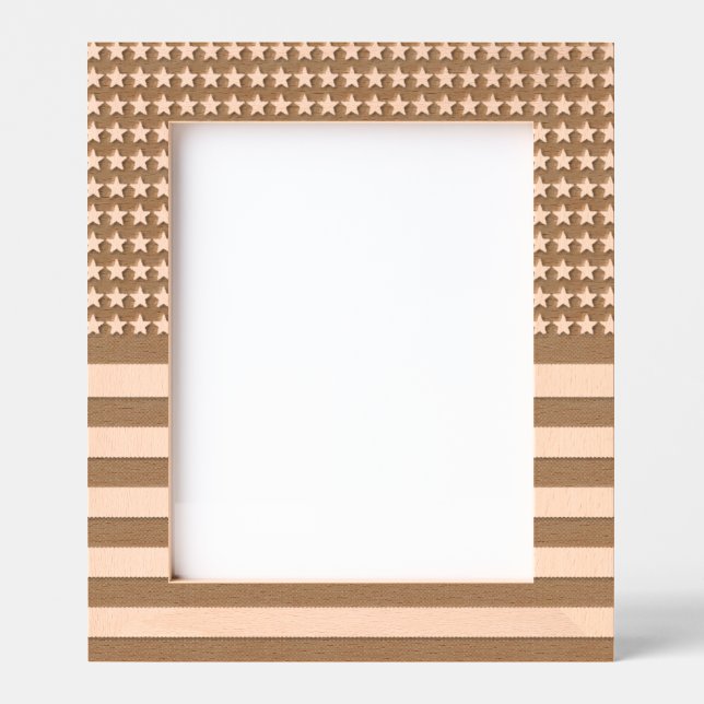 American Flag Engraved Frames (Front)