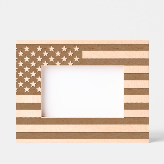 American Flag Engraved Frames (Front)