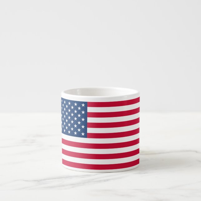 American Flag Espresso Cup USA (Front)