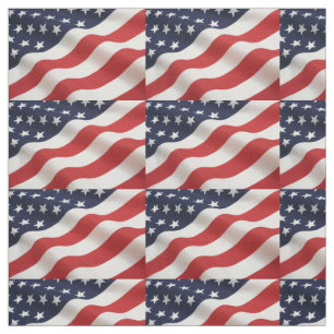American Flag Fabric