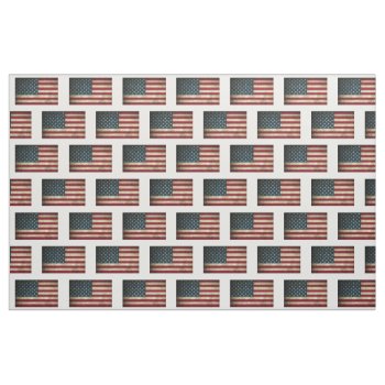 American Flag Fabric by sunbuds at Zazzle