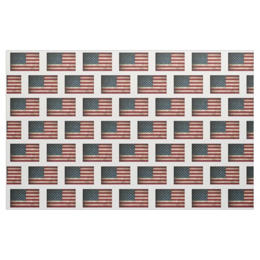American Flag Fabric