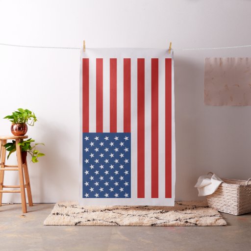 American Flag Fabric