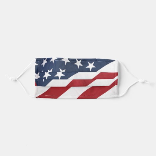 American Flag Face Mask (Front, Folded)