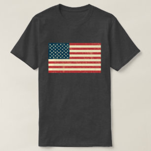 American Flag Faded T-Shirt
