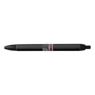 American Flag Firefighter Red Firefighter Pen