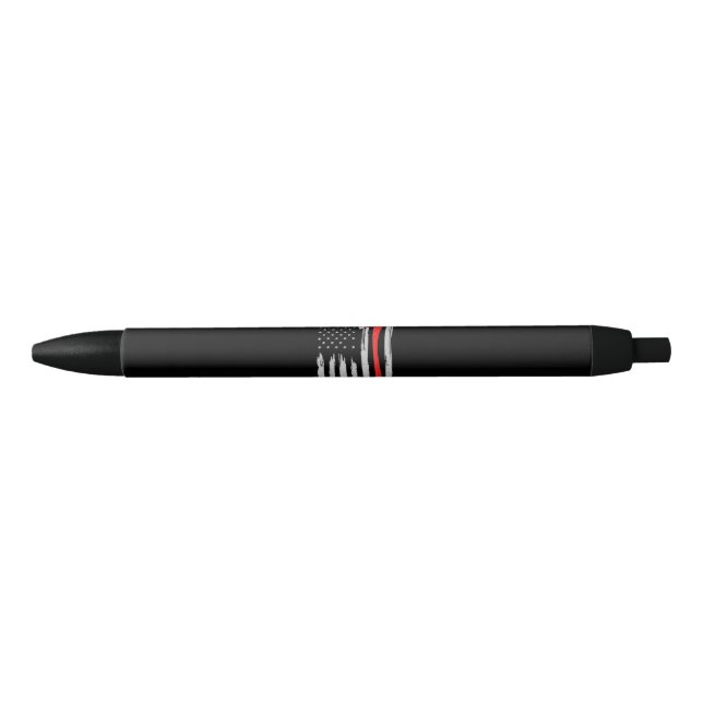 American Flag Firefighter Red Firefighter Pen (Front)