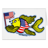 American Flag Fish (Front Horizontal)