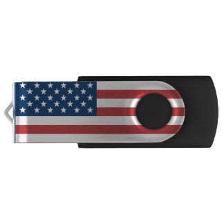 American flag flash drive