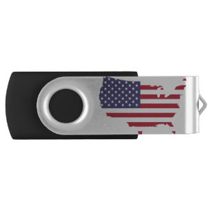 american flag flash drive