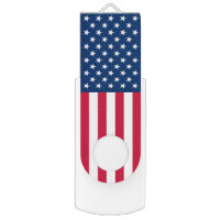 American Flag Flash Drive Patriotic Gift