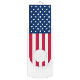 American Flag Flash Drive Patriotic Gift