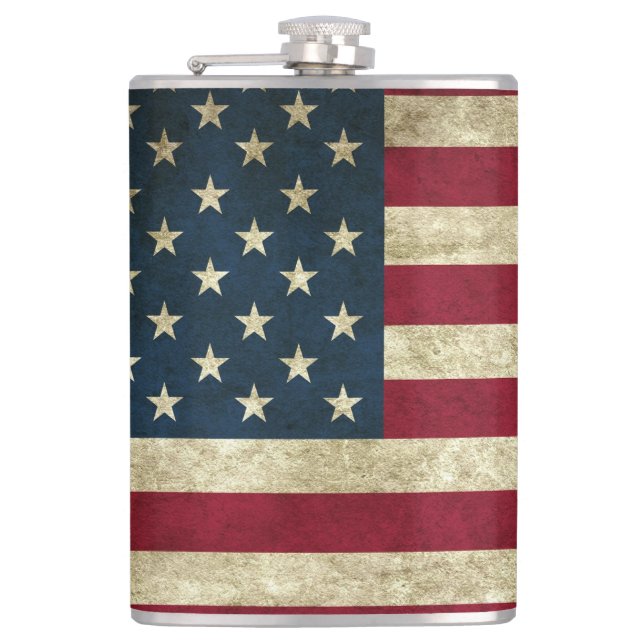 American Flag Flask (Front)
