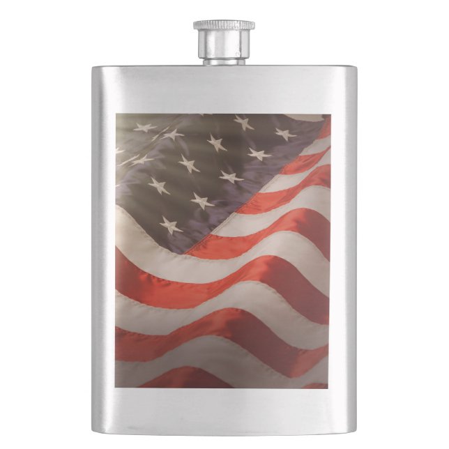 American Flag Flask (Front)