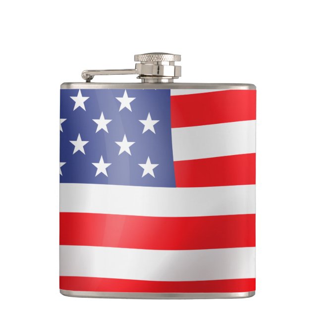 American Flag Flask (Front)