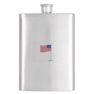american flag flask