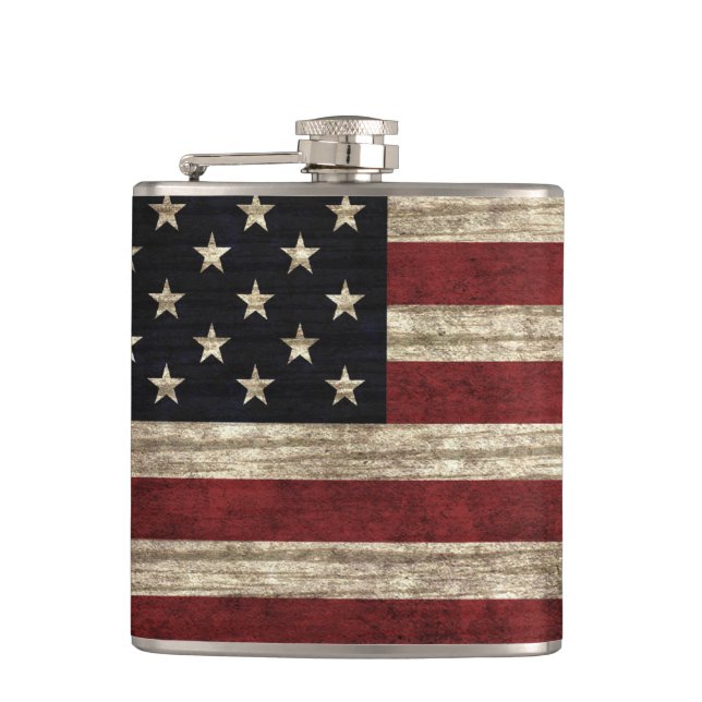 American Flag Flask (Front)