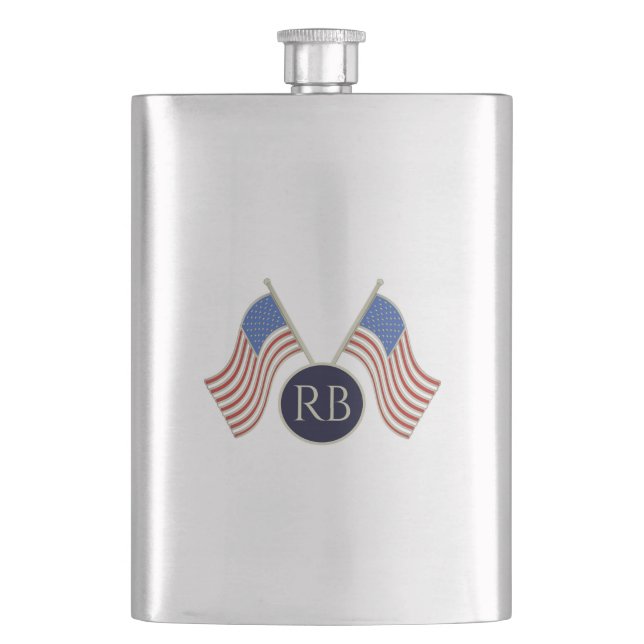 American Flag Flask (Front)