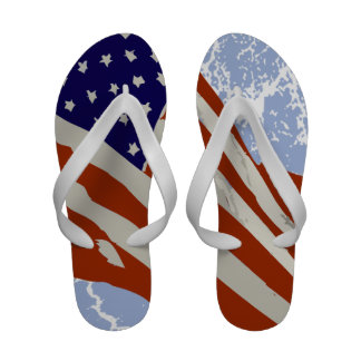 America Flag Flip Flops, America Flag Sandal Footwear for Women & Men