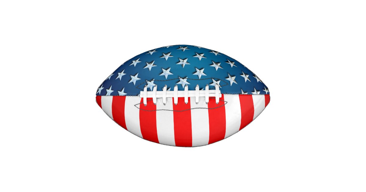 American Flag Football | Zazzle