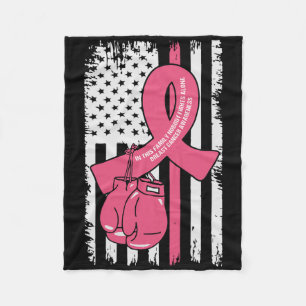American Flag For Kids With Karate Boy Patriotic Fleece Blanket