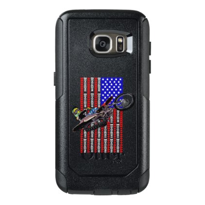 American flag freestyle motocross OtterBox samsung galaxy s7 case