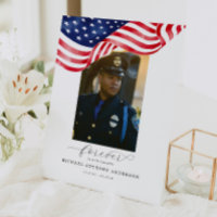 American Flag Funeral Forever In Our Hearts Memory