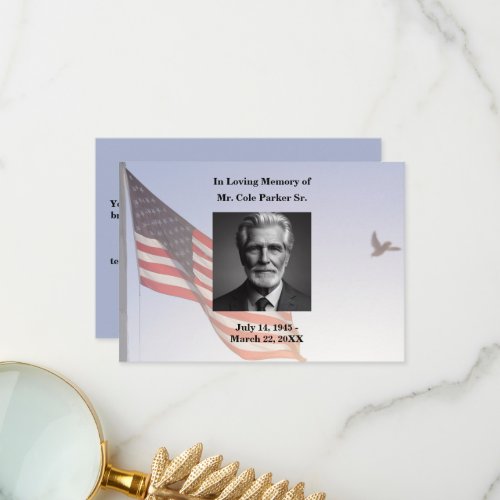  American Flag Funeral Memorial Military 