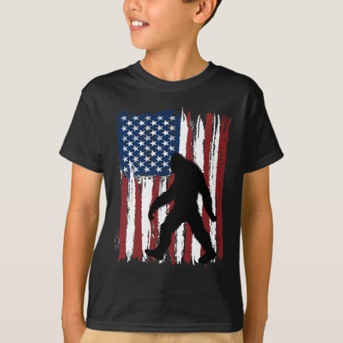 American Flag Funny 4th Of July Patriotic Men Wome T_Shirt