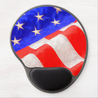 American Flag Gel Mousepad