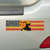 George Washington Spinning In His Grave Bumper Sticker