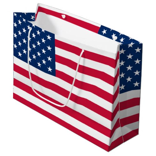 American Flag Gift Bag Patriotic USA
