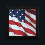American Flag Gift Box<br><div class="desc">What better way to present that special gift than to put it in an original wooden gift box, that is a unique and practical gift in itself. Add that watch, jewelry, keys to the new car, whatever. A gift inside a gift- for an extra special surprise. Made of lacquered wood,...</div>