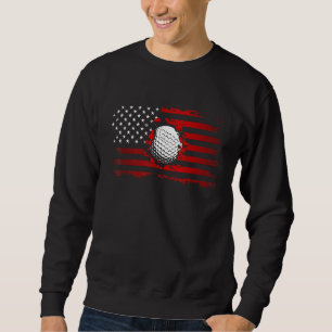 American Flag Golf 1 Sweatshirt
