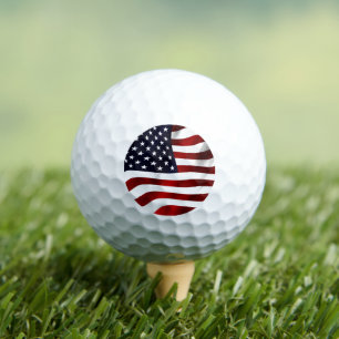 American Flag Golf Balls
