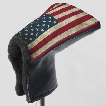 American Flag Golf Head Cover by NatureTales at Zazzle