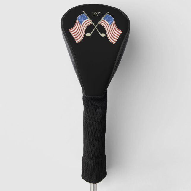American Flag Golf Head Cover (Front)