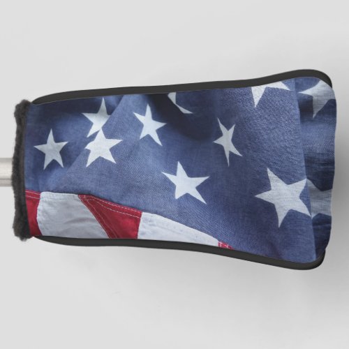 American flag golf head cover