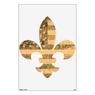 American Flag Grunge Wall Decal