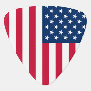 American Flag Guitar Pick