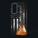 American Flag Guitar Samsung Galaxy S21 Case<br><div class="desc">Rock your Liberty with Pride!!</div>