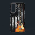 American Flag Guitar Samsung Galaxy S21 Case<br><div class="desc">Rock your Liberty with Pride!!</div>