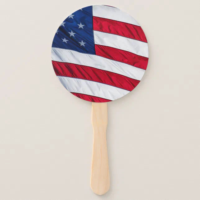 American Flag Hand Fan (Front)