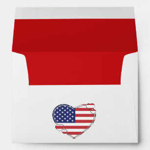 American Flag Envelopes | Zazzle